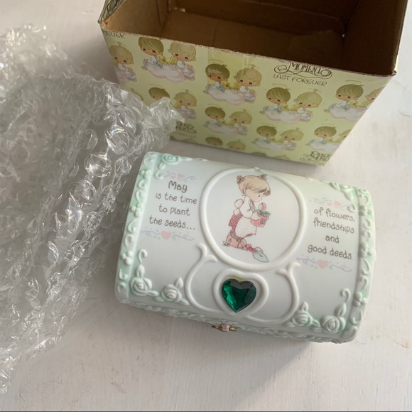 Precious Moments May Hopechest with Birthstone